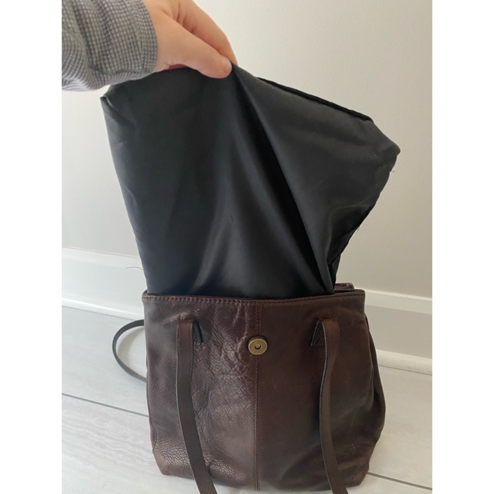 ALDO VINTAGE 90s genuine leather brown purse bag - Picture 14 of 15